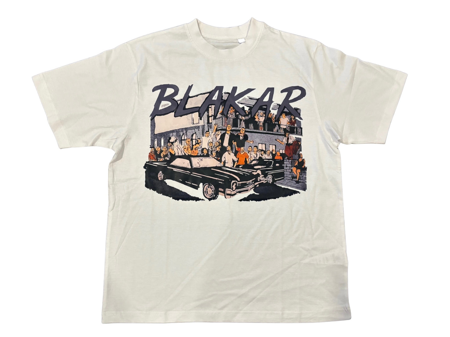 Blakar t-shirt White coconut