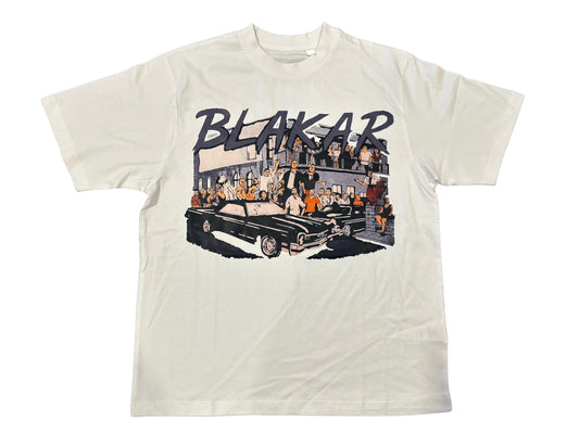 Blakar t-shirt White coconut