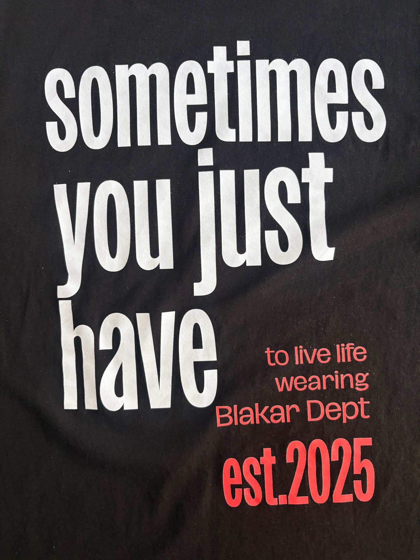 Blakar Tee Silence
